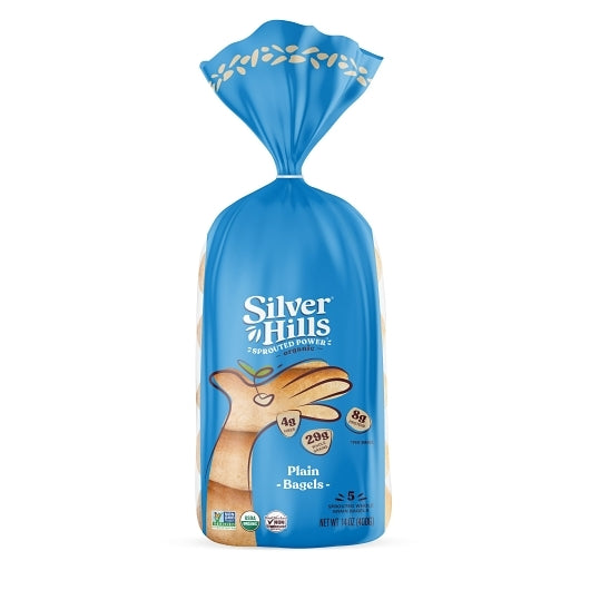 Silver Hills Bakery de Pan tipo Bagels 396g