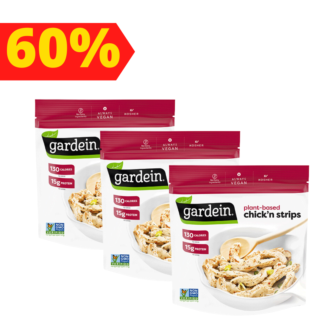 Pack de 3 Gardein Chick´n Strips 60%