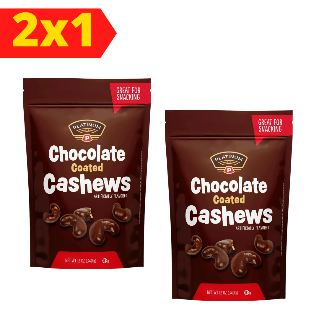 2x1 PLATINUM Castañas de Cajú Bañadas en Chocolate