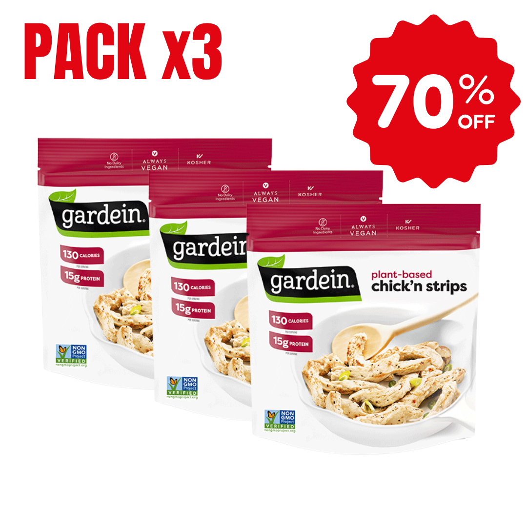 Pack de 3 Gardein Chick´n Strips 70%