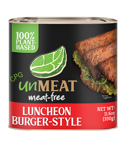 Unmeat Meat-free Burger Style Luncheon