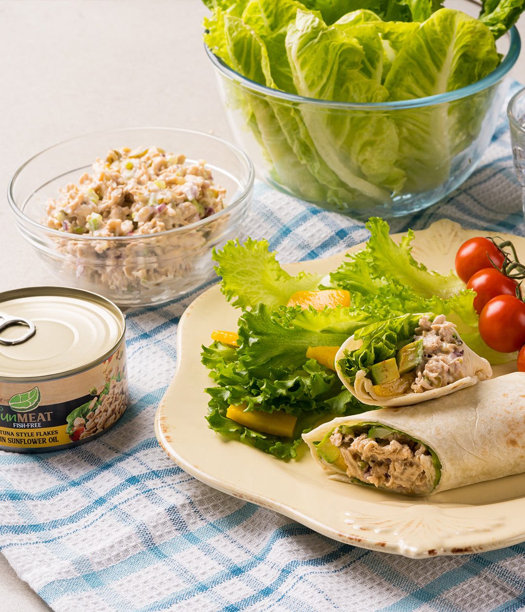 Unmeat Fish-free Tuna Style Flakes in Sunflower