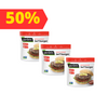 Pack 3 Gardein Beefless Burger con 50% de dcto