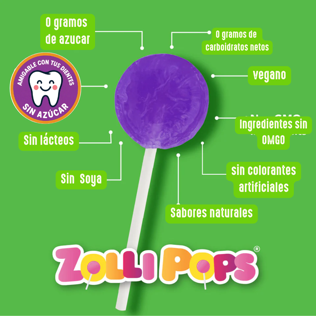 Lollipops sabor a surtido de frutas 45g