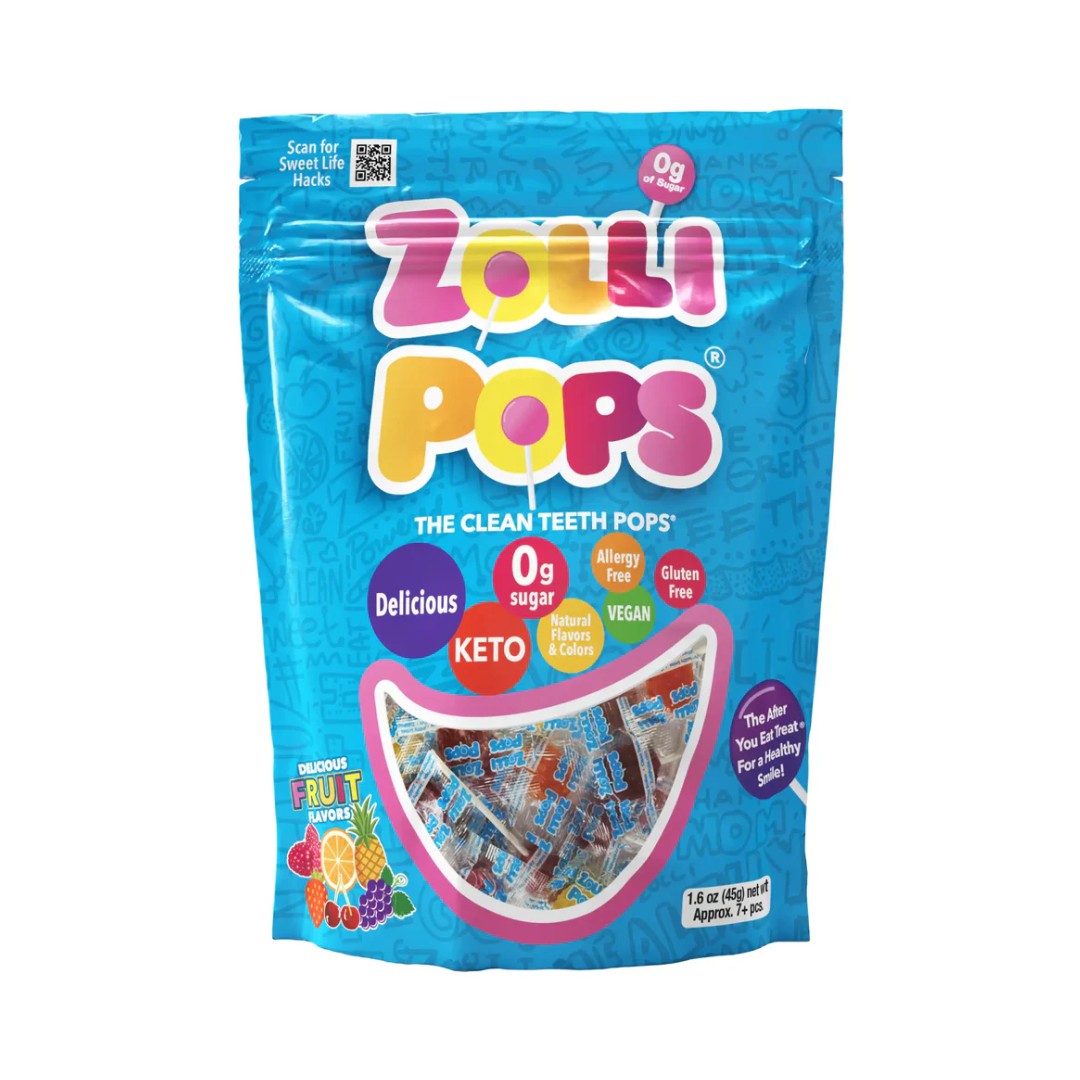 Lollipops sabor a surtido de frutas 45g