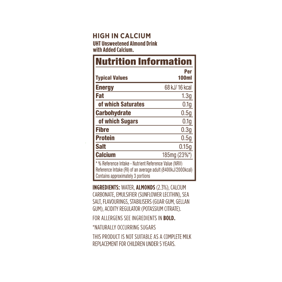 Califia Bebida Vegetal de Almendra sin Azucar 750 ml