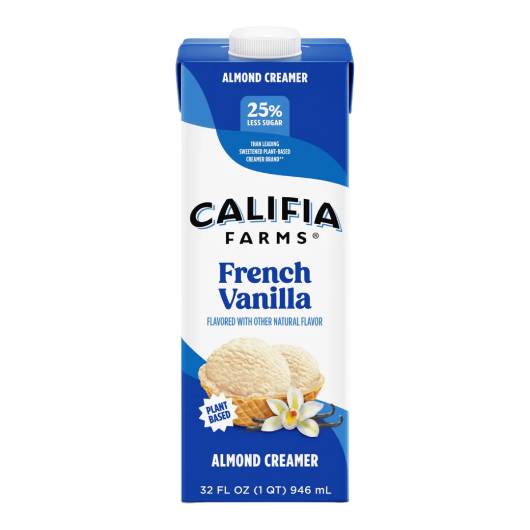 Califia Creamer de Almendras Sabor Vainilla 946 ml