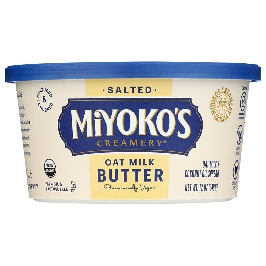 MIYOKOS Oat Milk Butter Cultured (340g)