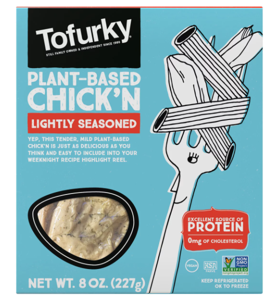 Tofurky Lightly Seasoned Chick&#39;n